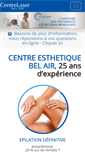 Mobile Screenshot of esthetique-laser.com